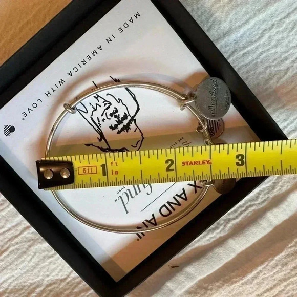 NIB - Alex and Ani - Ellen Degenerous Elephant fund bracelet. - Picture 4 of 4